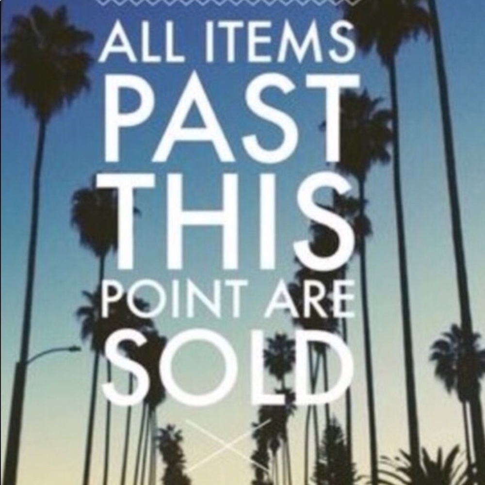 Thank you but everything past this point is sold.